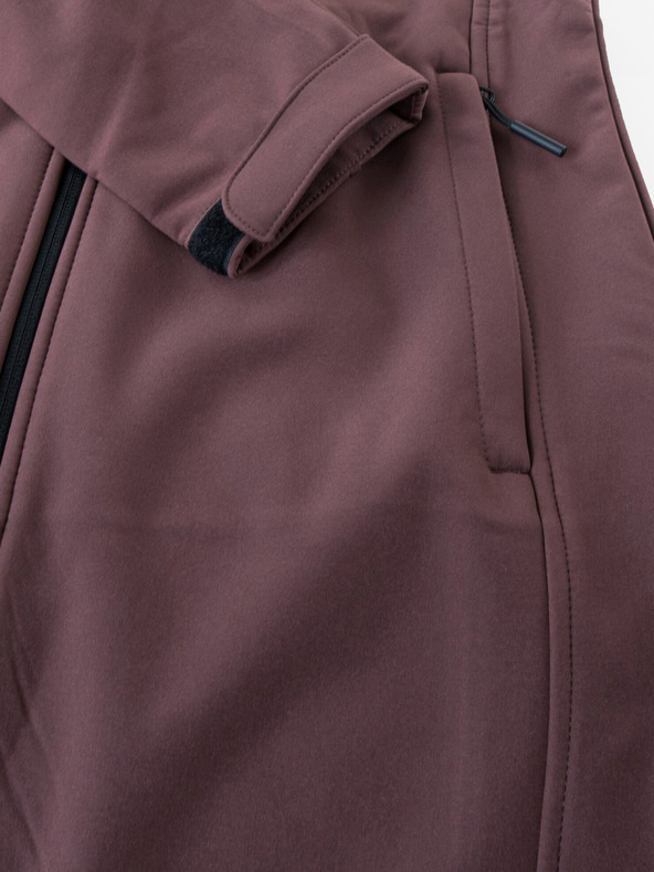 ALPINE PRO Cappotto softshell marrone da donna ALPINE PRO Esera