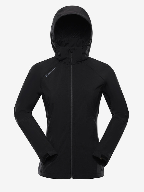 ALPINE PRO Giacca softshell nera da donna ALPINE PRO Hoora