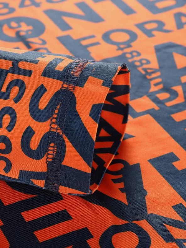 ALPINE PRO Maglietta funzionale arancione da uomo ALPINE PRO Lous