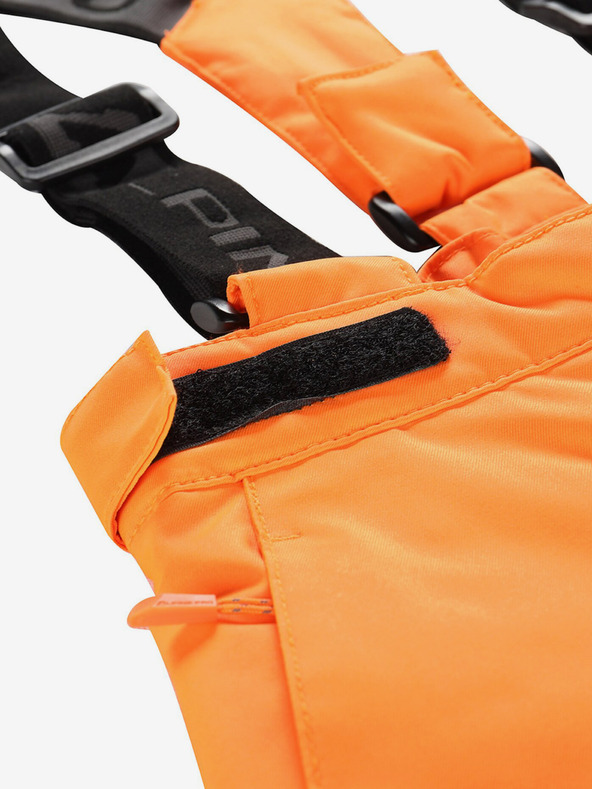 ALPINE PRO Pantaloni da sci per bambini arancioni con membrana in ptx ALPINE PRO Osago