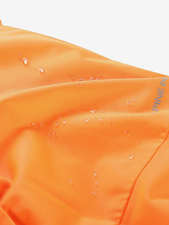 ALPINE PRO Pantaloni da sci per bambini arancioni con membrana in ptx ALPINE PRO Osago