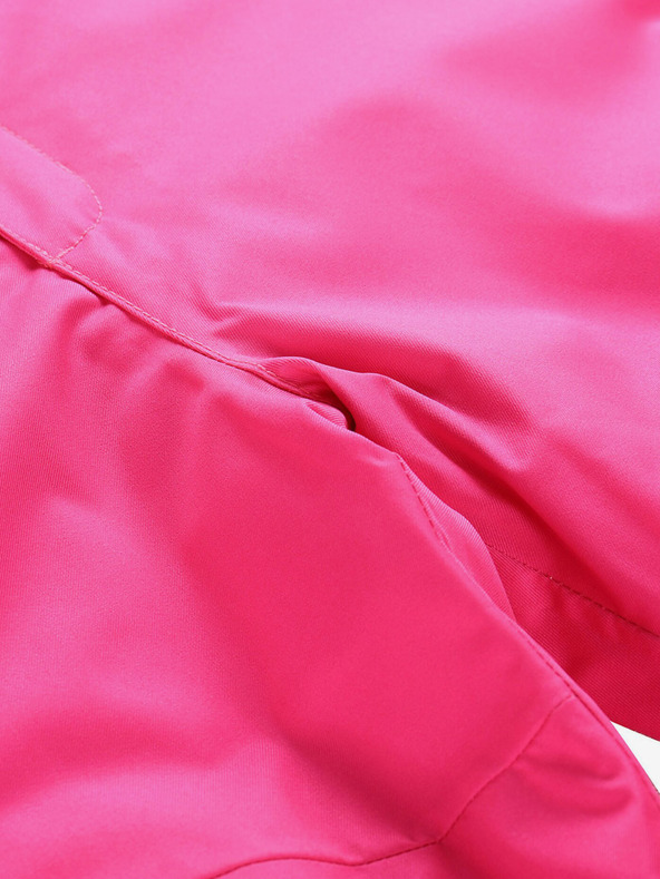 ALPINE PRO Pantaloni da sci rosa scuro per bambina con membrana ptx ALPINE PRO Osago