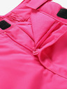 ALPINE PRO Pantaloni da sci rosa scuro per bambina con membrana ptx ALPINE PRO Osago