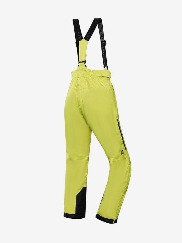 ALPINE PRO Pantaloni da sci da bambino verde chiaro con membrana ptx ALPINE PRO Osago