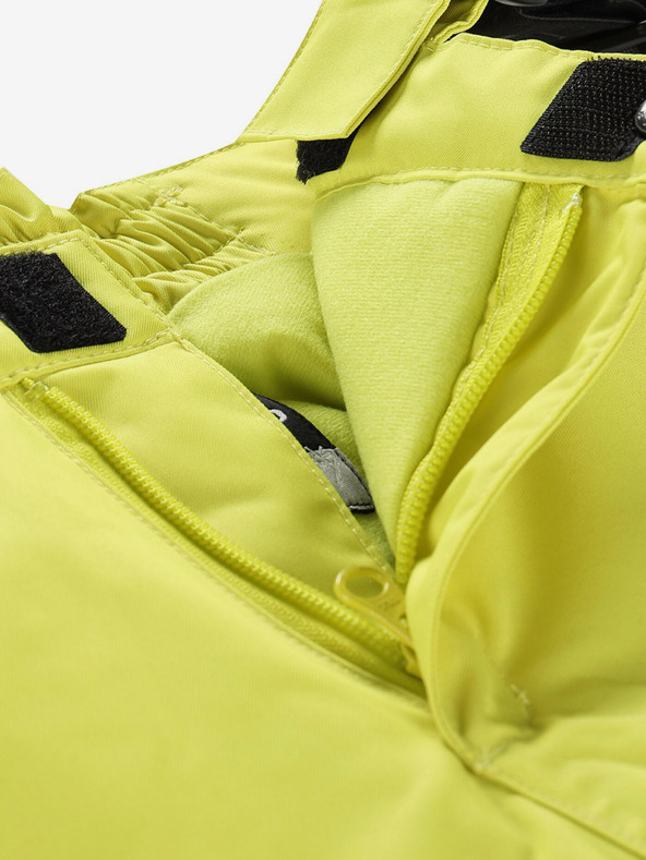 ALPINE PRO Pantaloni da sci da bambino verde chiaro con membrana ptx ALPINE PRO Osago