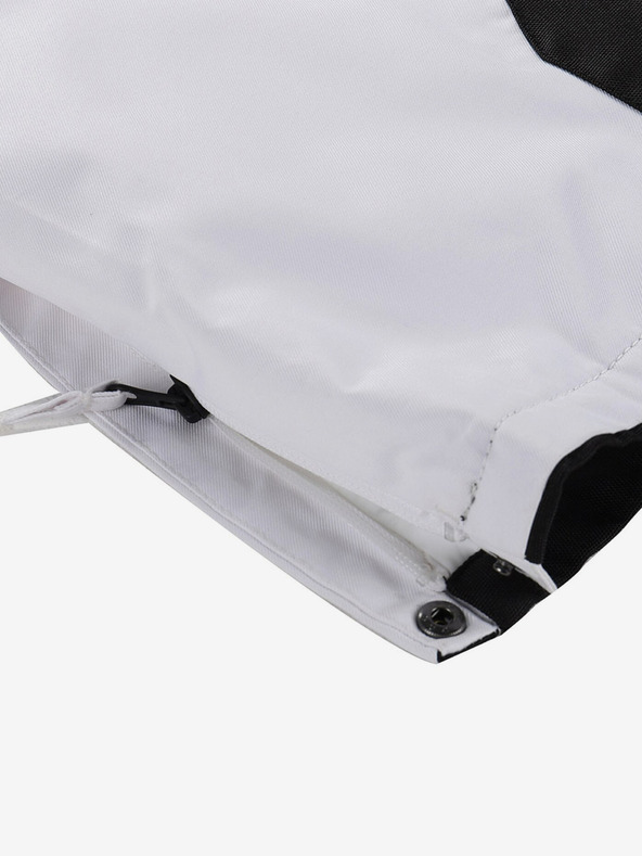 ALPINE PRO Pantaloni da sci bianchi da donna con membrana ptx ALPINE PRO Osago