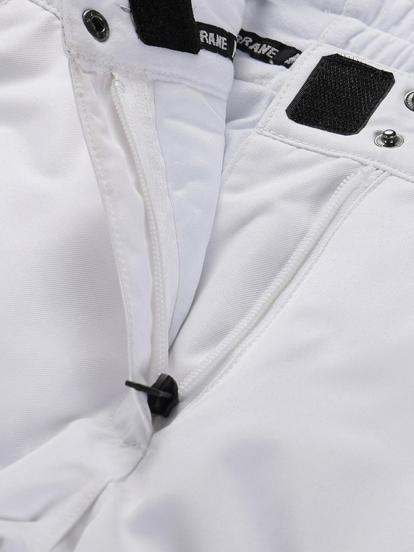 ALPINE PRO Pantaloni da sci bianchi da donna con membrana ptx ALPINE PRO Osago