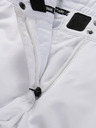 ALPINE PRO Pantaloni da sci bianchi da donna con membrana ptx ALPINE PRO Osago