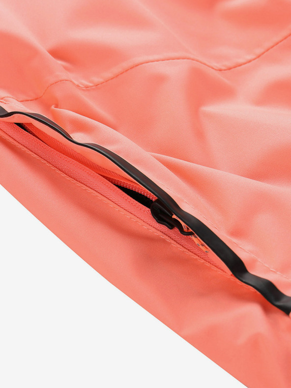 ALPINE PRO Pantaloni da sci arancioni da donna con membrana PTX ALPINE PRO Osaga