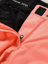 ALPINE PRO Pantaloni da sci arancioni da donna con membrana PTX ALPINE PRO Osaga
