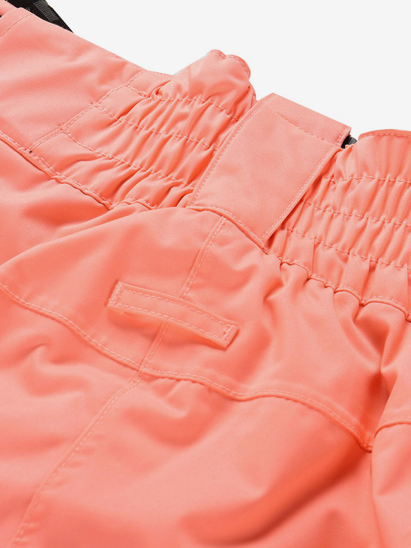 ALPINE PRO Pantaloni da sci arancioni da donna con membrana PTX ALPINE PRO Osaga