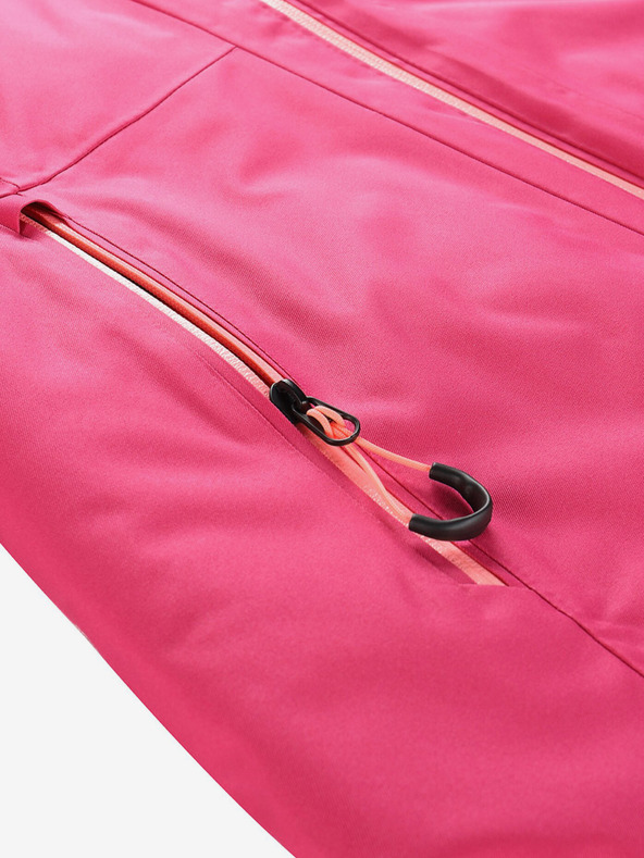 ALPINE PRO Giacca da sci da donna rosa scuro con membrana PTX ALPINE PRO Reamo
