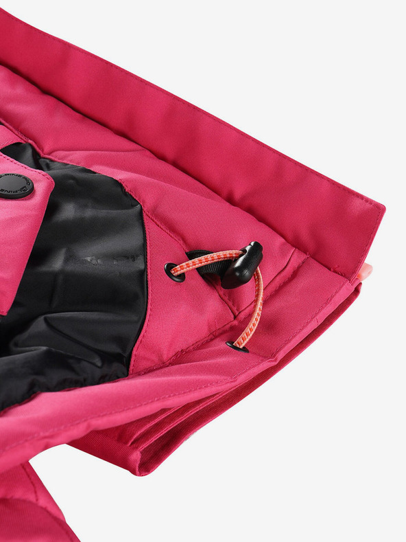 ALPINE PRO Giacca da sci da donna rosa scuro con membrana PTX ALPINE PRO Reamo