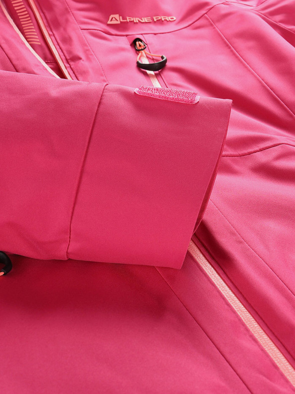ALPINE PRO Giacca da sci da donna rosa scuro con membrana PTX ALPINE PRO Reamo