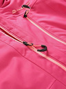 ALPINE PRO Giacca da sci da donna rosa scuro con membrana PTX ALPINE PRO Reamo