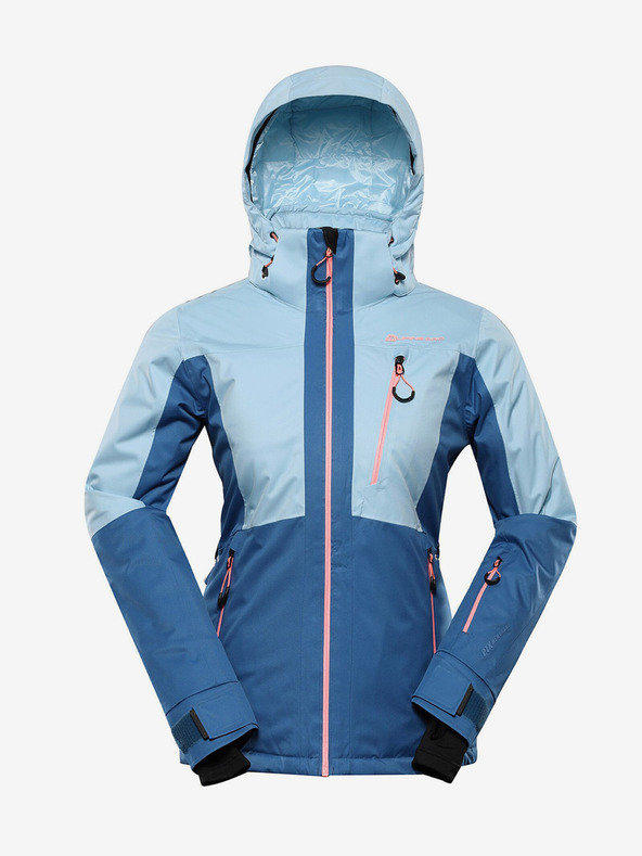 ALPINE PRO Giacca da sci da donna blu con membrana PTX ALPINE PRO Reamo