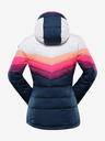 ALPINE PRO Piumino da donna blu e bianco con membrana PTX ALPINE PRO Feedra