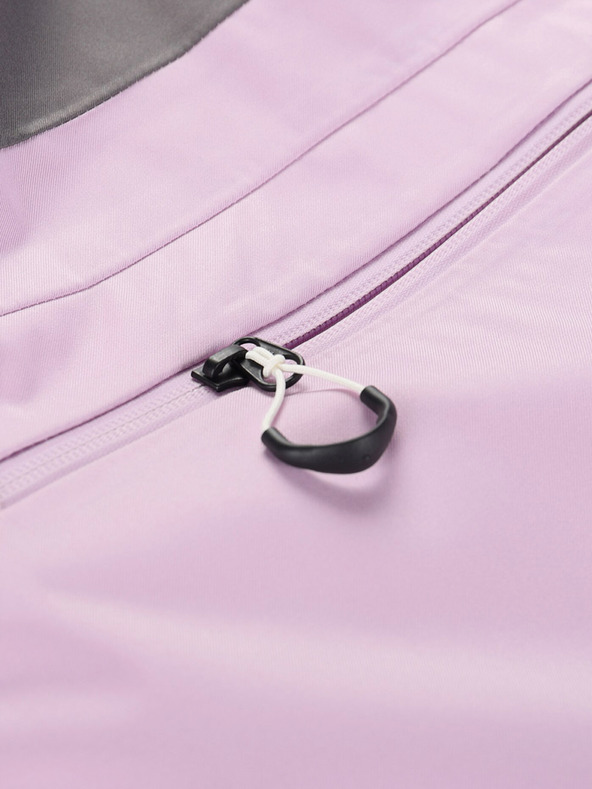 ALPINE PRO Giacca da sci da donna grigia e viola con membrana PTX ALPINE PRO Uzera