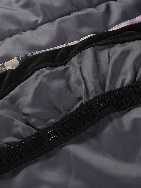 ALPINE PRO Giacca da sci da donna grigia e viola con membrana PTX ALPINE PRO Uzera