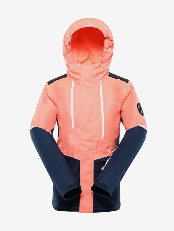 ALPINE PRO Giacca da sci per bambini arancione con membrana PTX ALPINE PRO Zaribo