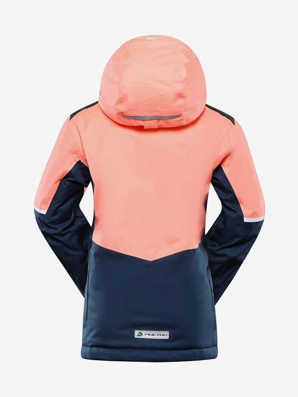 ALPINE PRO Giacca da sci per bambini arancione con membrana PTX ALPINE PRO Zaribo