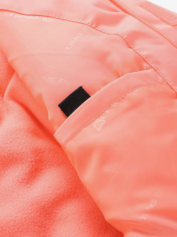 ALPINE PRO Giacca da sci per bambini arancione con membrana PTX ALPINE PRO Zaribo