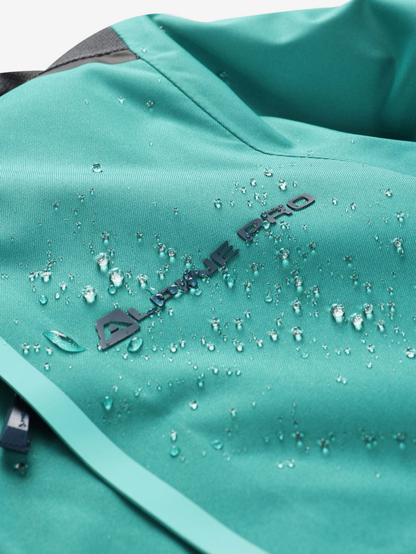 ALPINE PRO Giacca da sci da donna verde con membrana PTX ALPINE PRO Zaribo