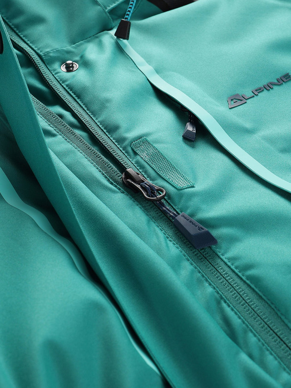ALPINE PRO Giacca da sci da donna verde con membrana PTX ALPINE PRO Zaribo