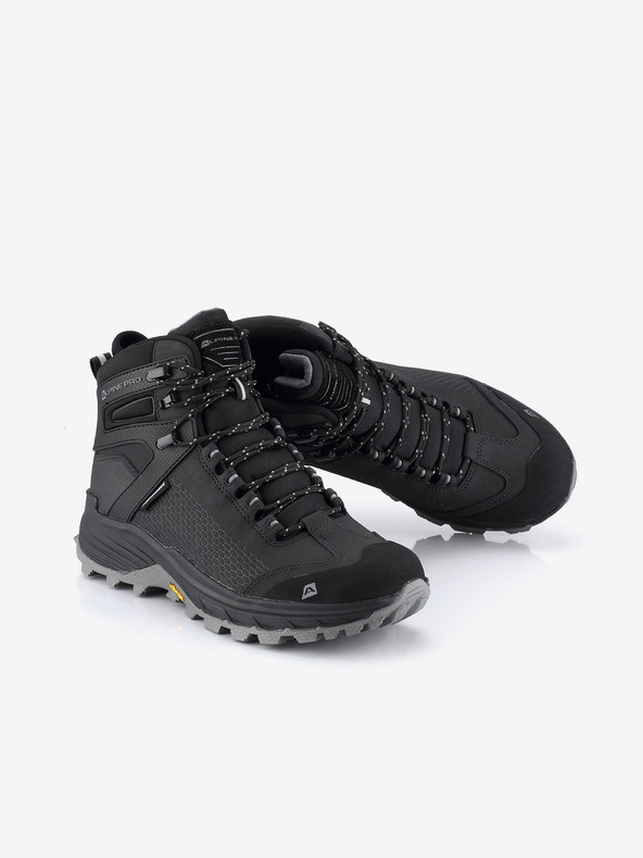 ALPINE PRO Scarponi outdoor da uomo neri con membrana PTX ALPINE PRO Kneiffe