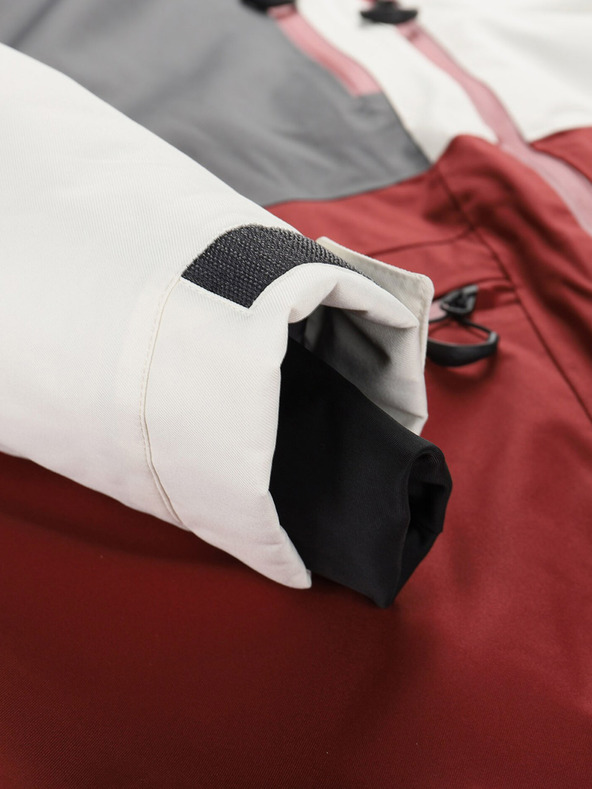 ALPINE PRO Giacca da sci ALPINE PRO Uzer bordeaux da uomo