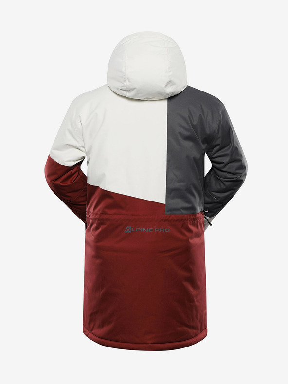 ALPINE PRO Giacca da sci ALPINE PRO Uzer bordeaux da uomo