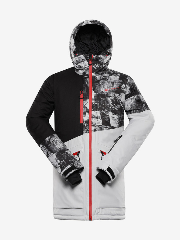 ALPINE PRO Giacca da sci da uomo grigia ALPINE PRO Uzer