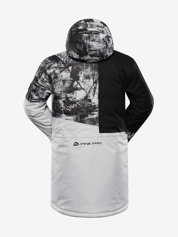 ALPINE PRO Giacca da sci da uomo grigia ALPINE PRO Uzer