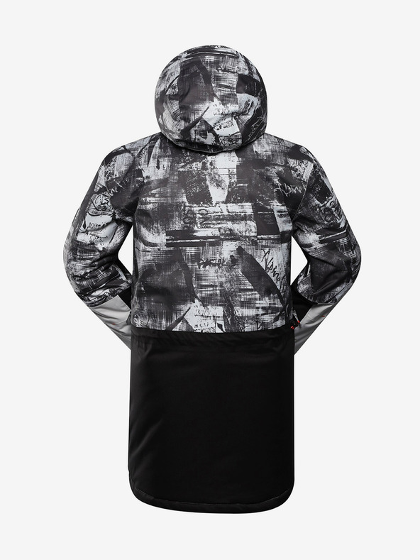 ALPINE PRO Giacca da sci da uomo grigia ALPINE PRO Omeq