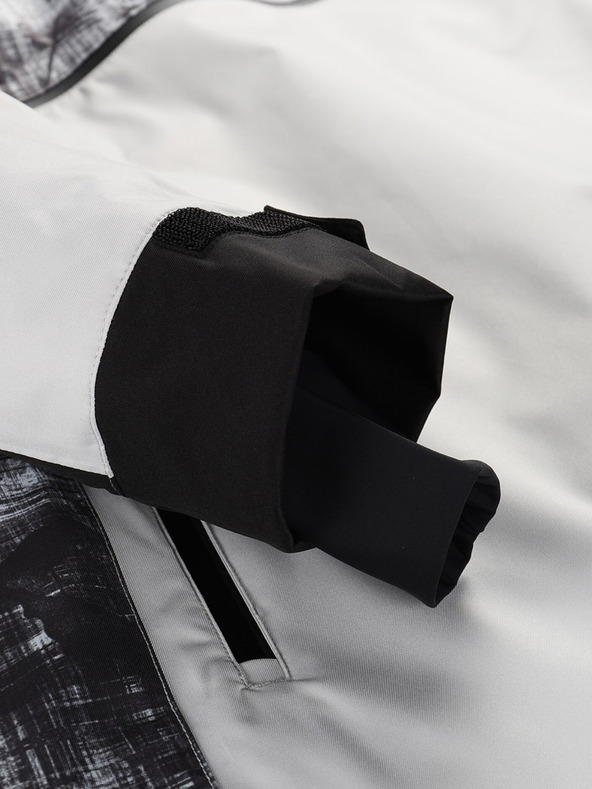 ALPINE PRO Giacca da sci da uomo grigia ALPINE PRO Omeq