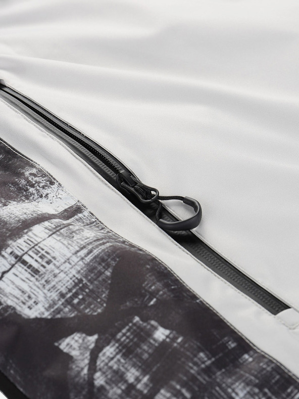 ALPINE PRO Giacca da sci da uomo grigia ALPINE PRO Omeq