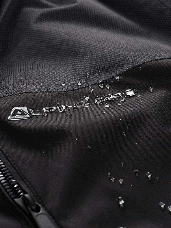 ALPINE PRO Giacca da sci da uomo nera ALPINE PRO Olad