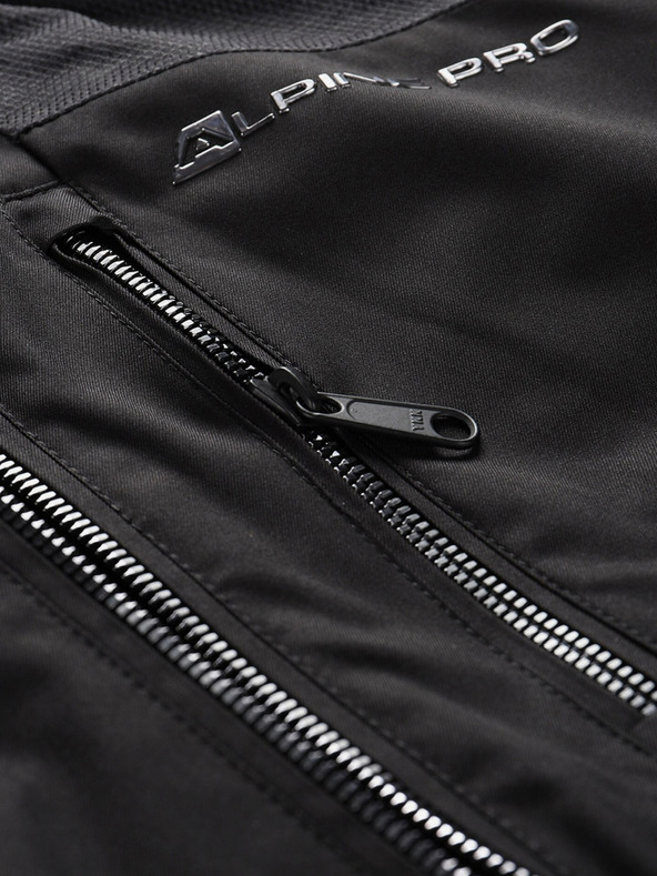 ALPINE PRO Giacca da sci da uomo nera ALPINE PRO Olad