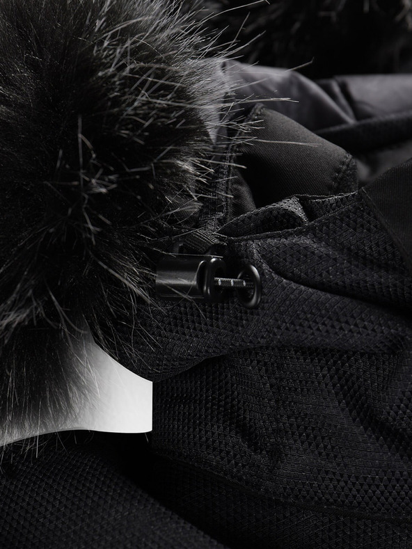 ALPINE PRO Giacca da sci da uomo nera ALPINE PRO Olad