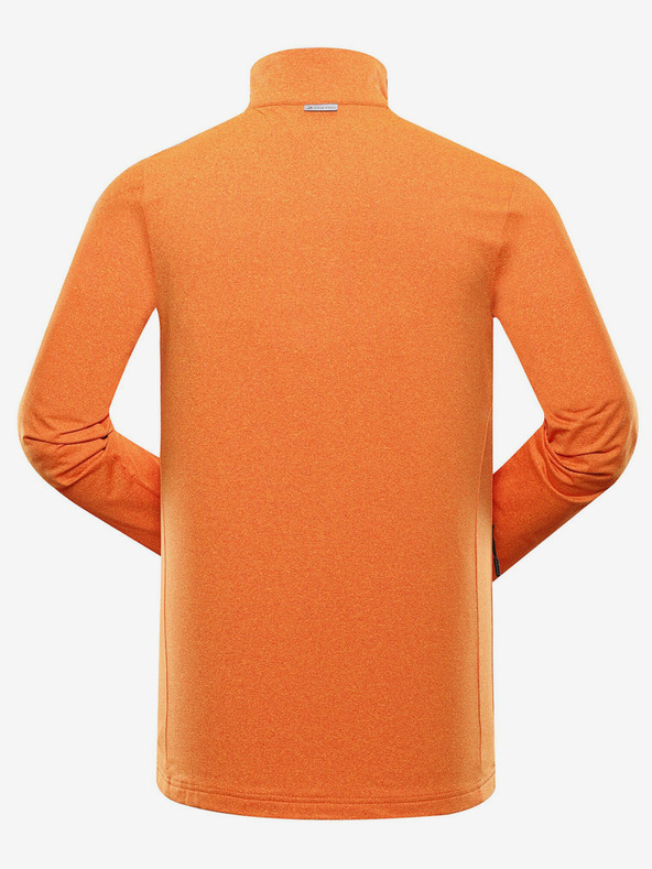 ALPINE PRO Felpa sportiva con cappuccio ALPINE PRO Goll arancione da uomo