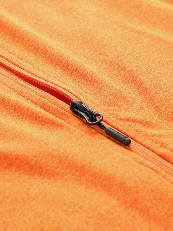 ALPINE PRO Felpa sportiva con cappuccio ALPINE PRO Goll arancione da uomo