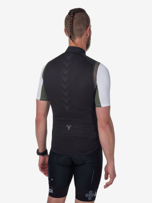 Kilpi Gilet da ciclismo Kilpi FLOW-M nero da uomo