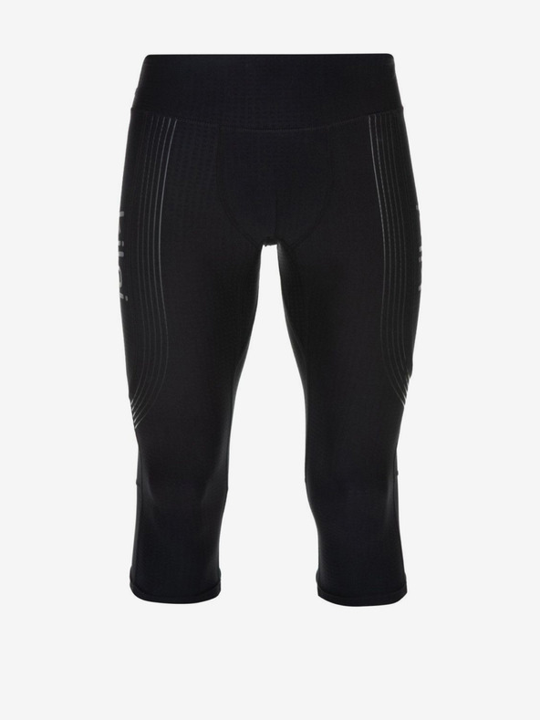 Kilpi Leggings 3/4 da corsa neri da uomo Kilpi TERRY-M