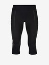 Kilpi Leggings 3/4 da corsa neri da uomo Kilpi TERRY-M