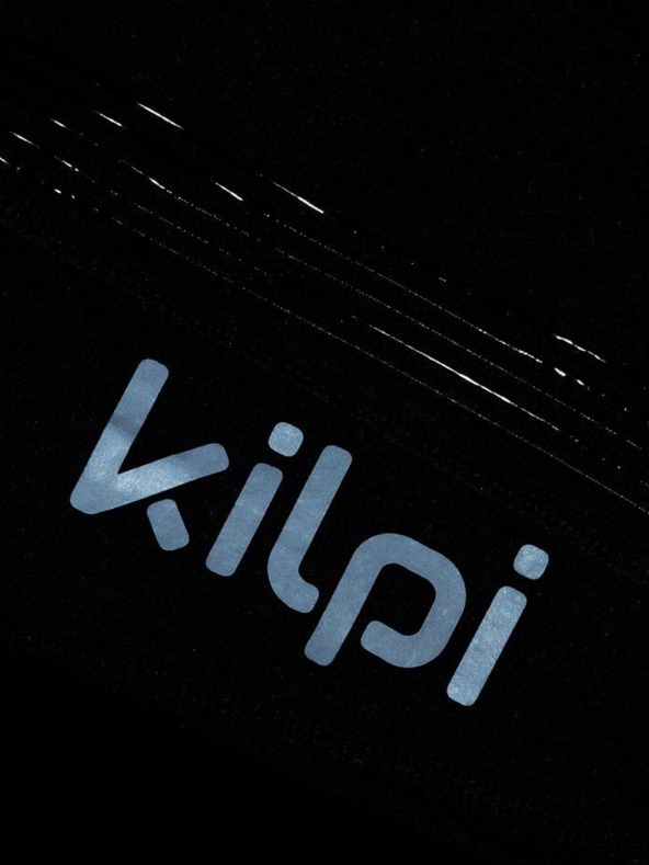 Kilpi Leggings 3/4 da corsa neri da uomo Kilpi TERRY-M