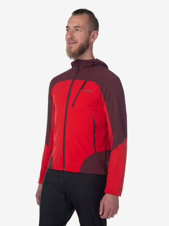 Kilpi Giacca softshell Kilpi Neatril-M rossa da uomo