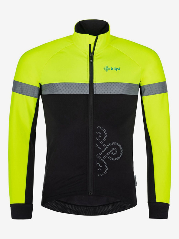Kilpi Giacca softshell da uomo nera e gialla Kilpi Nereto-M