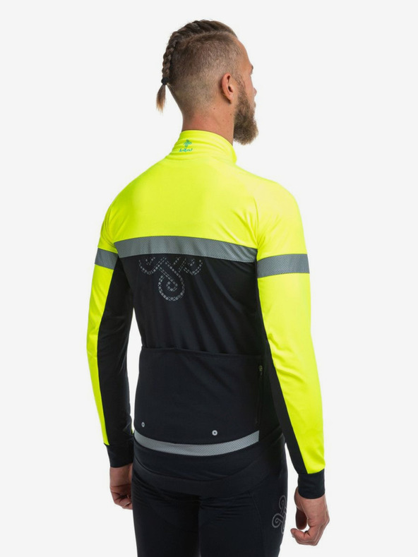 Kilpi Giacca softshell da uomo nera e gialla Kilpi Nereto-M