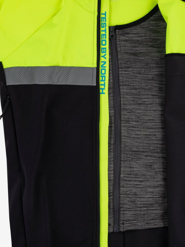 Kilpi Giacca softshell da uomo nera e gialla Kilpi Nereto-M