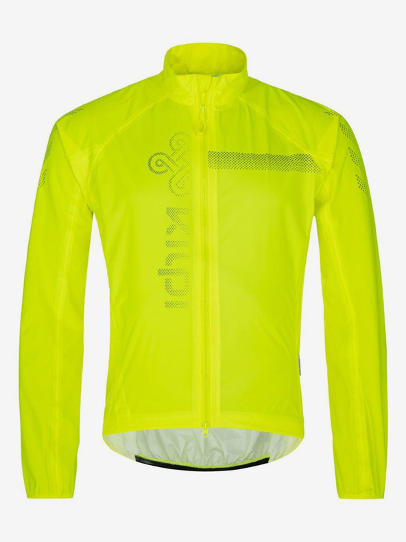 Kilpi Giacca impermeabile da ciclismo Kilpi Rainar-M da uomo giallo neon
